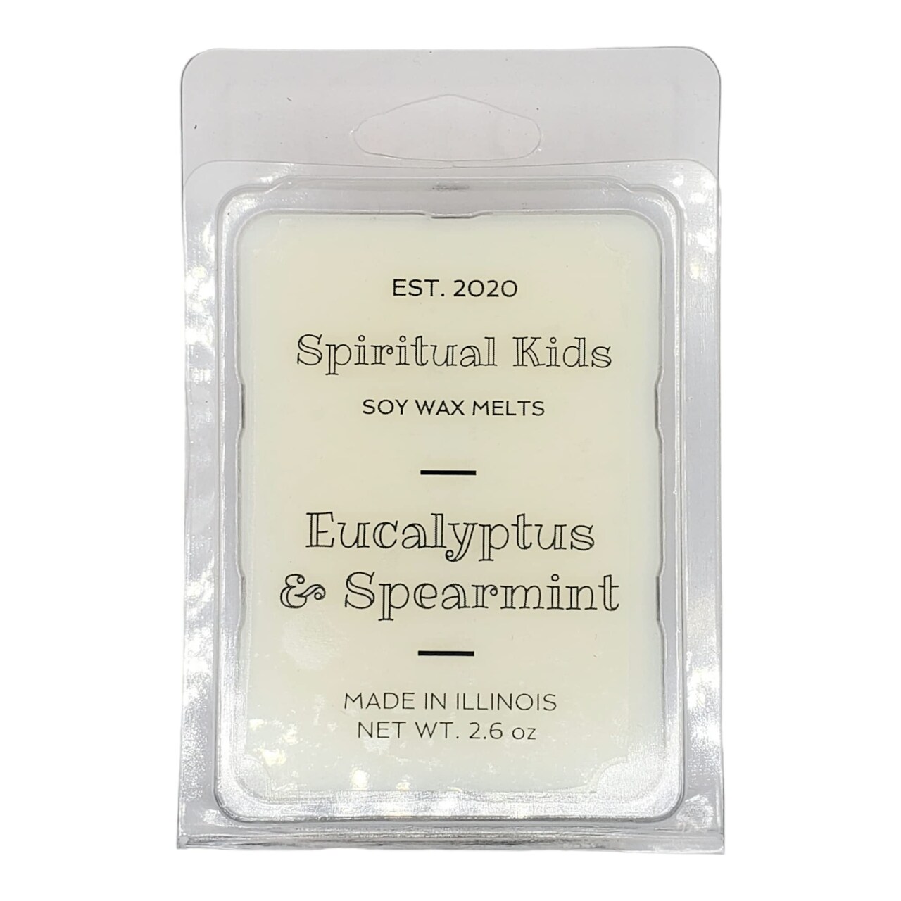 Eucalyptus & Spearmint Soy Wax Melts 2.6oz 6 cubes Hand Poured with Fragrant/Essential Oils! | Herbal Wax Melts